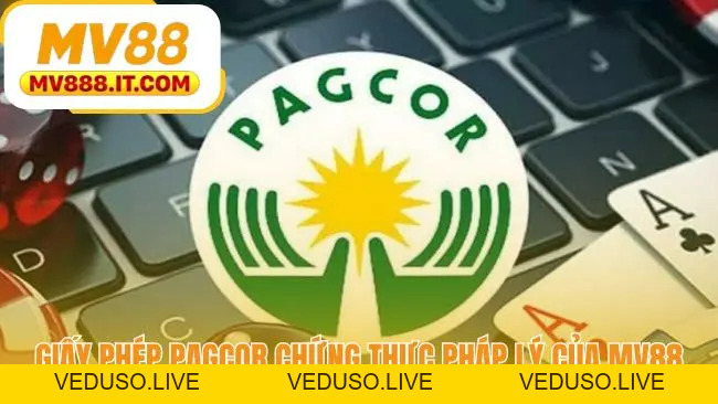 Giấy Phép Hoạt Động MV88 | 2 Chứng Nhận PAGCOR và Curaçao